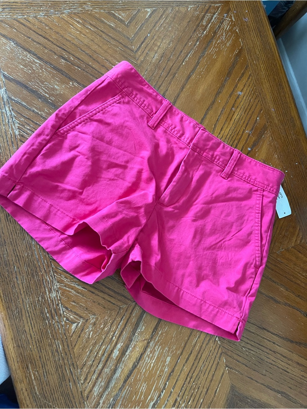 GAP Hot Pink Cotton Bermuda Shorts
